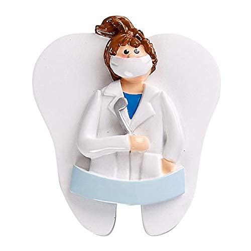 Dentist Woman Personalized Ornament (Dentist Woman) Default Title
