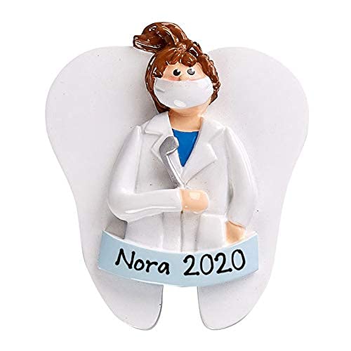 Dentist Woman Personalized Ornament (Dentist Woman)