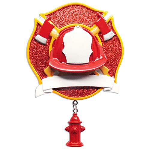 Fireman Personalized Ornament