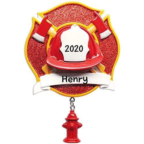 Fireman Personalized Ornament