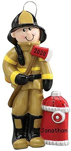 Fireman Personalized Ornament