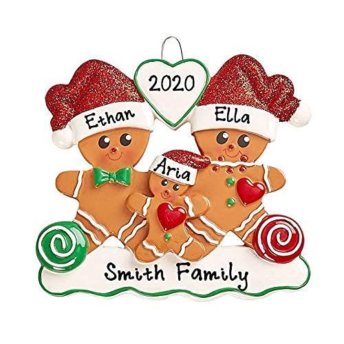 First Christmas as Parents Ornament - (New Parents Gingerbread) Default Title