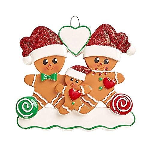 First Christmas as Parents Ornament - (New Parents Gingerbread)