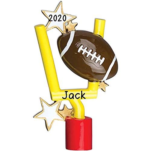 Football Player Personalized Ornament (Football)