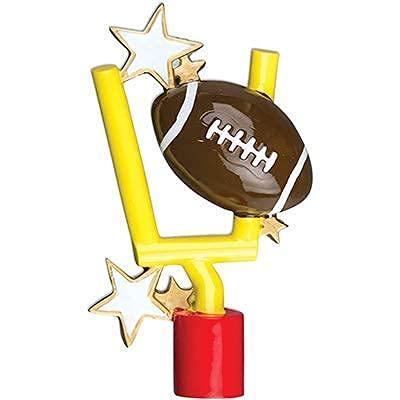 Football Player Personalized Ornament (Football)
