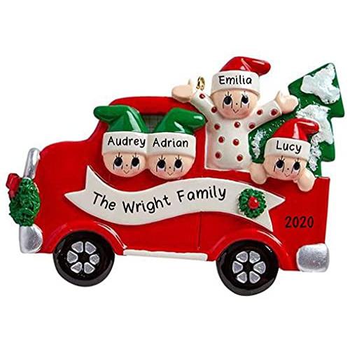 Getting The Tree Family Personalized Ornament (Family of 4)