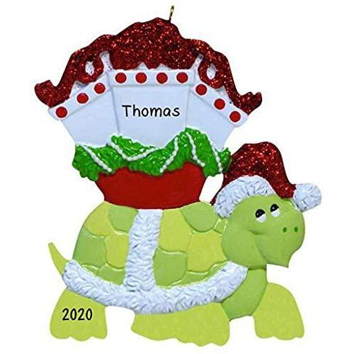 Gift Turtle Personalized Ornament