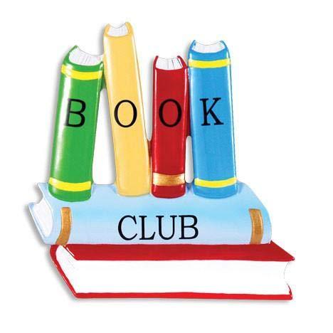 Girl/Boy Reading a Book Club Personalized Ornament (Book Club)