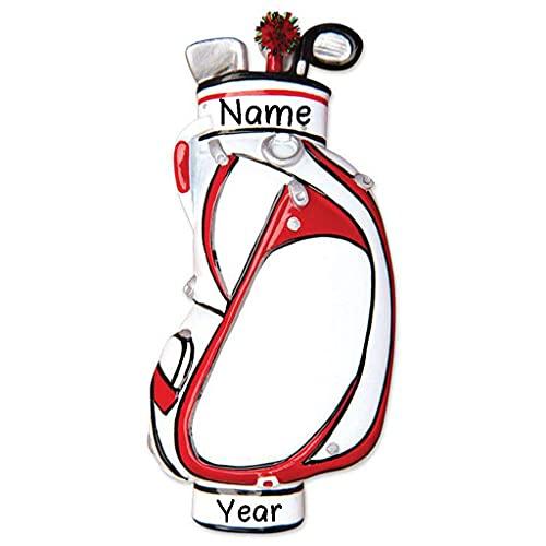 Golf Bag Personalized Ornament Default Title