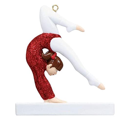 Gymnastics Girl Personalized Ornament