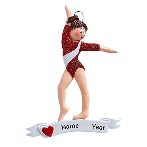 Gymnastics Personalized Ornament for Girls Default Title