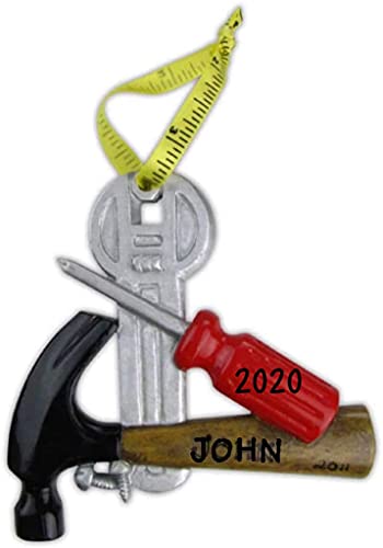 Handyman Tool Set Personalized Ornament