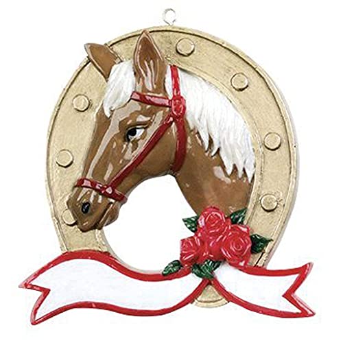 Horseshoe Personalized Ornament Default Title
