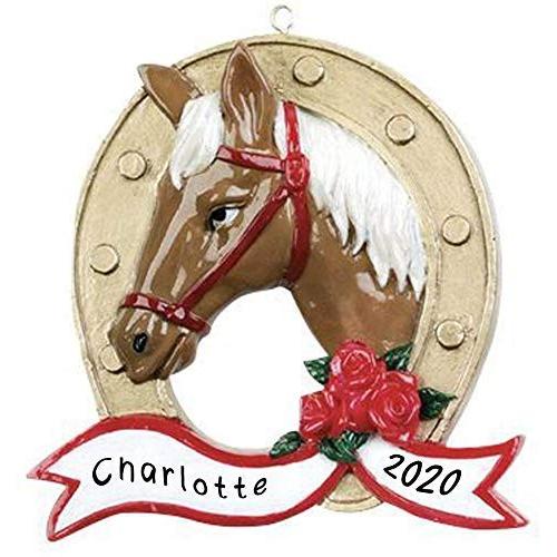 Horseshoe Personalized Ornament