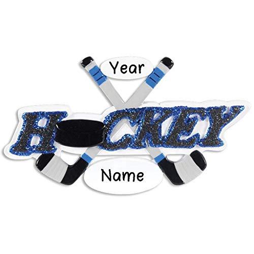 Ice Hockey Personalized Ornament