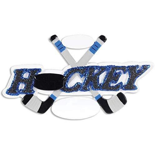 Ice Hockey Personalized Ornament