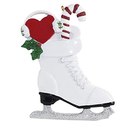 Ice Skate Personalized Ornament
