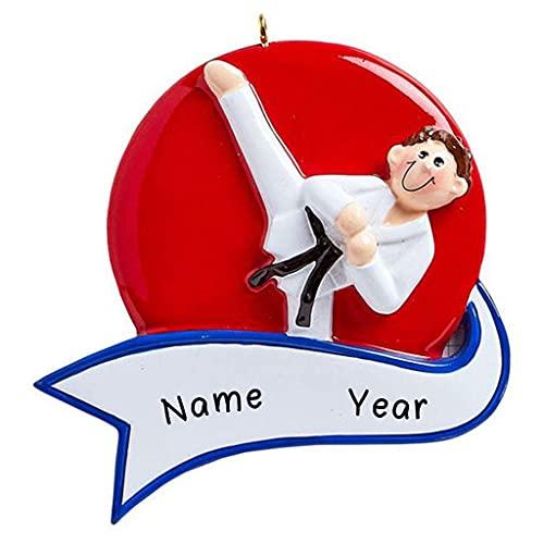 Karate Boy Personalized Ornament Default Title