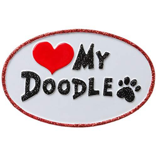 Love My Doodle Personalized Ornament for Pets