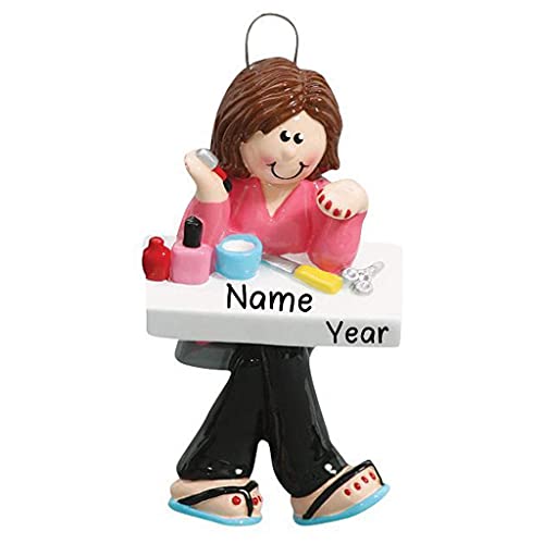 Manicurist Personalized Ornament