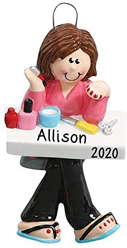 Manicurist Personalized Ornament