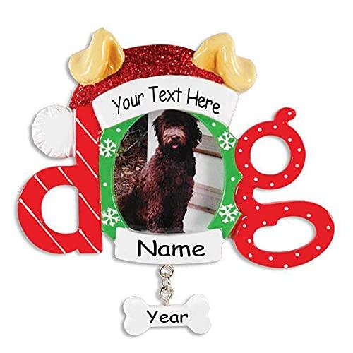 My First (Dog) Picture Frame Personalized Ornament Default Title