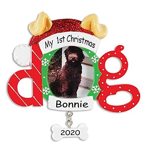 My First (Dog) Picture Frame Personalized Ornament