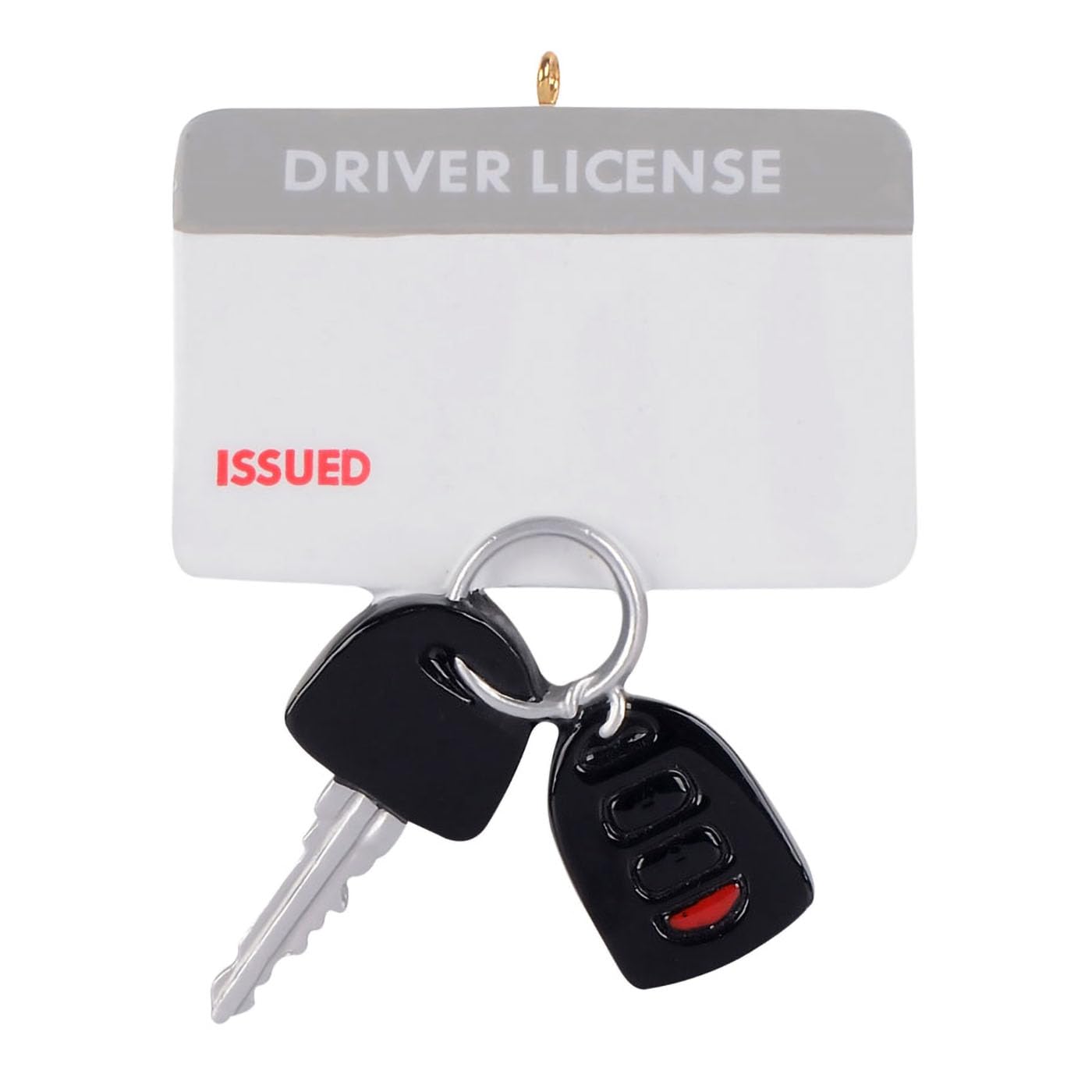 New Driver's License Girl/Boy Personalized Ornament (Grey)