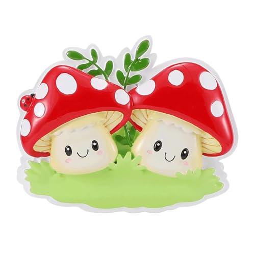 New Lucky Mushroom Family Personalized Ornament (Family of 2)