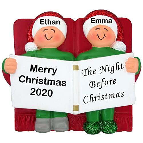 Night Before Family Ornament (Family of 2)