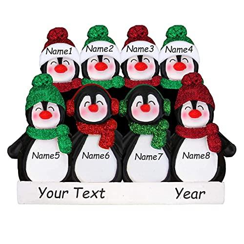 Penguin Family Ornament (Family of 8) Default Title