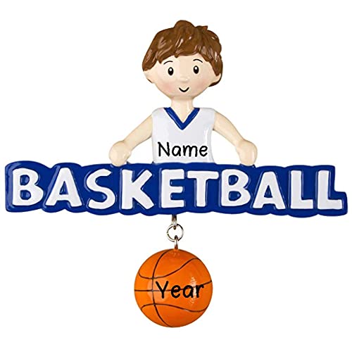 Personalized Basketball Ornament (Basketball World Boy) Default Title