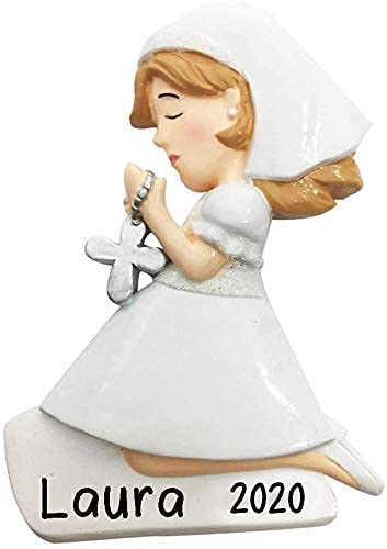 Personalized Ornament For Girl First Communion
