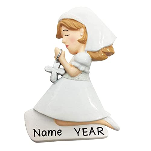 Personalized Ornament For Girl First Communion
