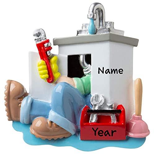 Personalized Plumber Ornament Default Title