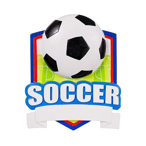 Personalized Soccer Child Christmas Tree Ornament