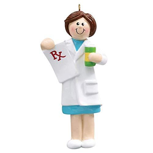 Pharmacist Woman Personalized Ornament