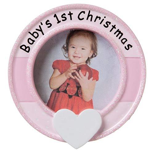 Pink Picture Frame Ornament