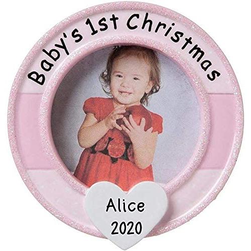 Pink Picture Frame Ornament