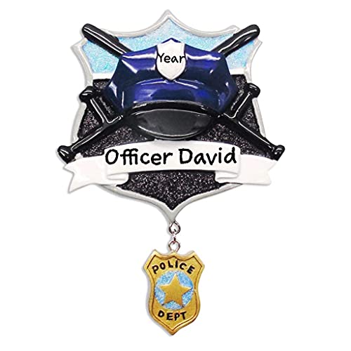 Policeman Personalized Ornament