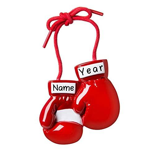 Red Boxing Gloves Personalized Ornament Default Title