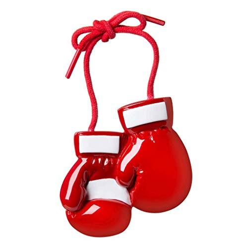 Red Boxing Gloves Personalized Ornament