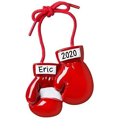 Red Boxing Gloves Personalized Ornament