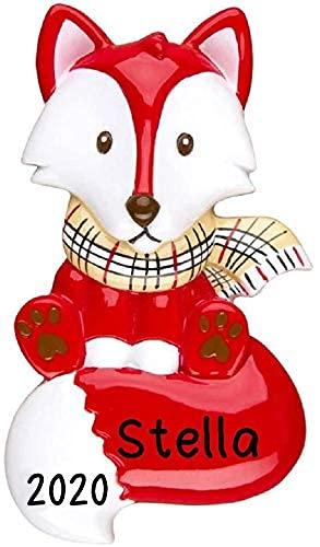 Red Fox Personalized Ornament