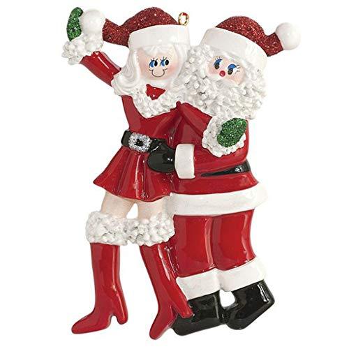 Santa Love Ornament