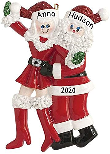 Santa Love Ornament