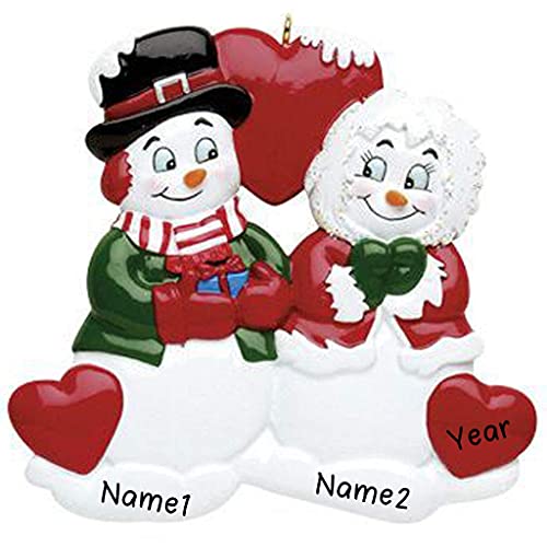 Snow Family Personalized Ornament Default Title