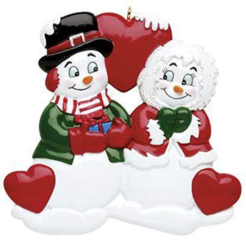 Snow Family Personalized Ornament