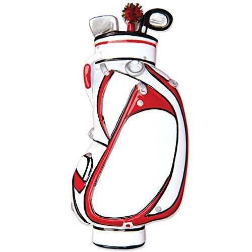 Sport Golf Bag Personalized Ornament Default Title