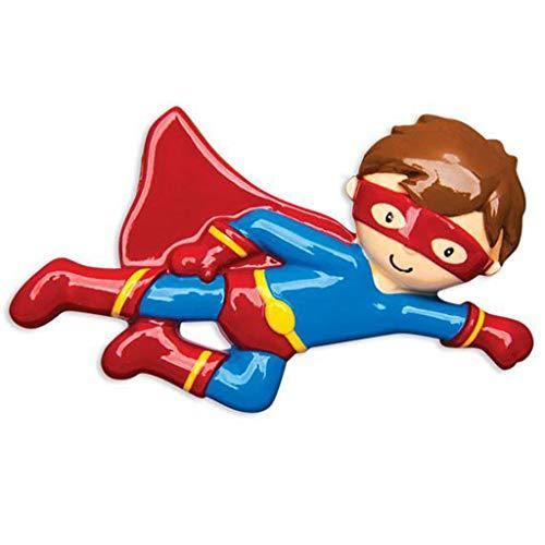 Super Hero Ornament (Blue)